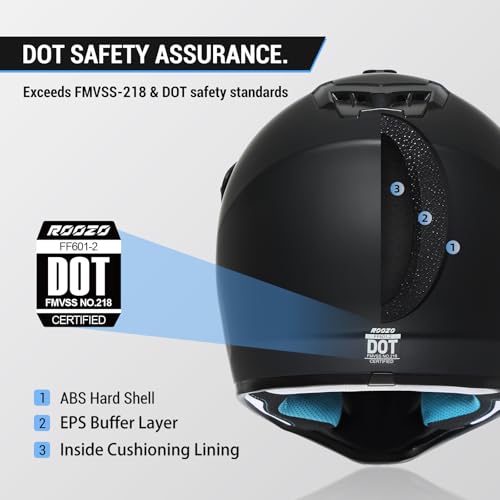 Youth Dirt Bike Helmet DOT Certified – Full Face Motorcycle