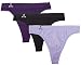 Balanced Tech Women's Seamless Thong 3 Pack - Blackberry/Tulip Assorted - Large