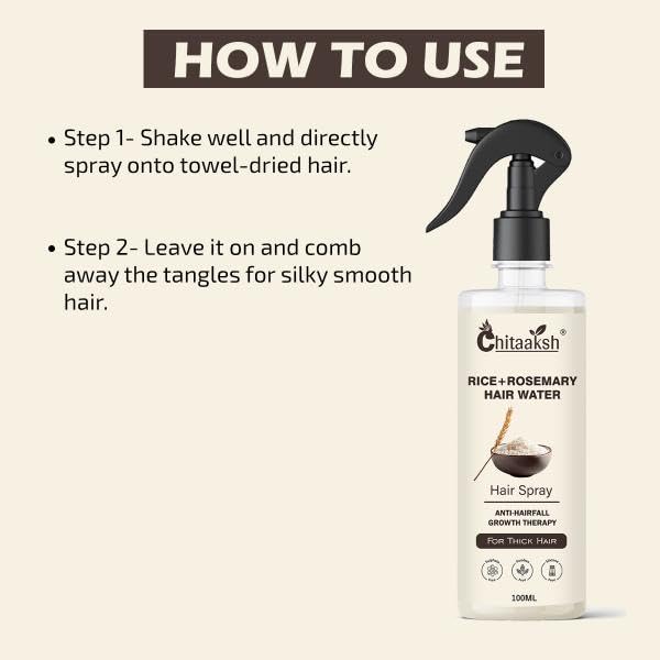 Hair Spray con Extracto Natural de Romero y Agua de Arroz 100ml miniatura 6