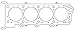 Cometic Gasket C5119-080 Head Gasket (Cometic Ford 4.6L V-8 Right Side 92MM .080" MLS-5), 1 Pack