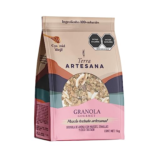 Jabones, Kitchen Terra Artesana Granola Gourmet con Nueces, Semillas y Coco Tostado 1KG