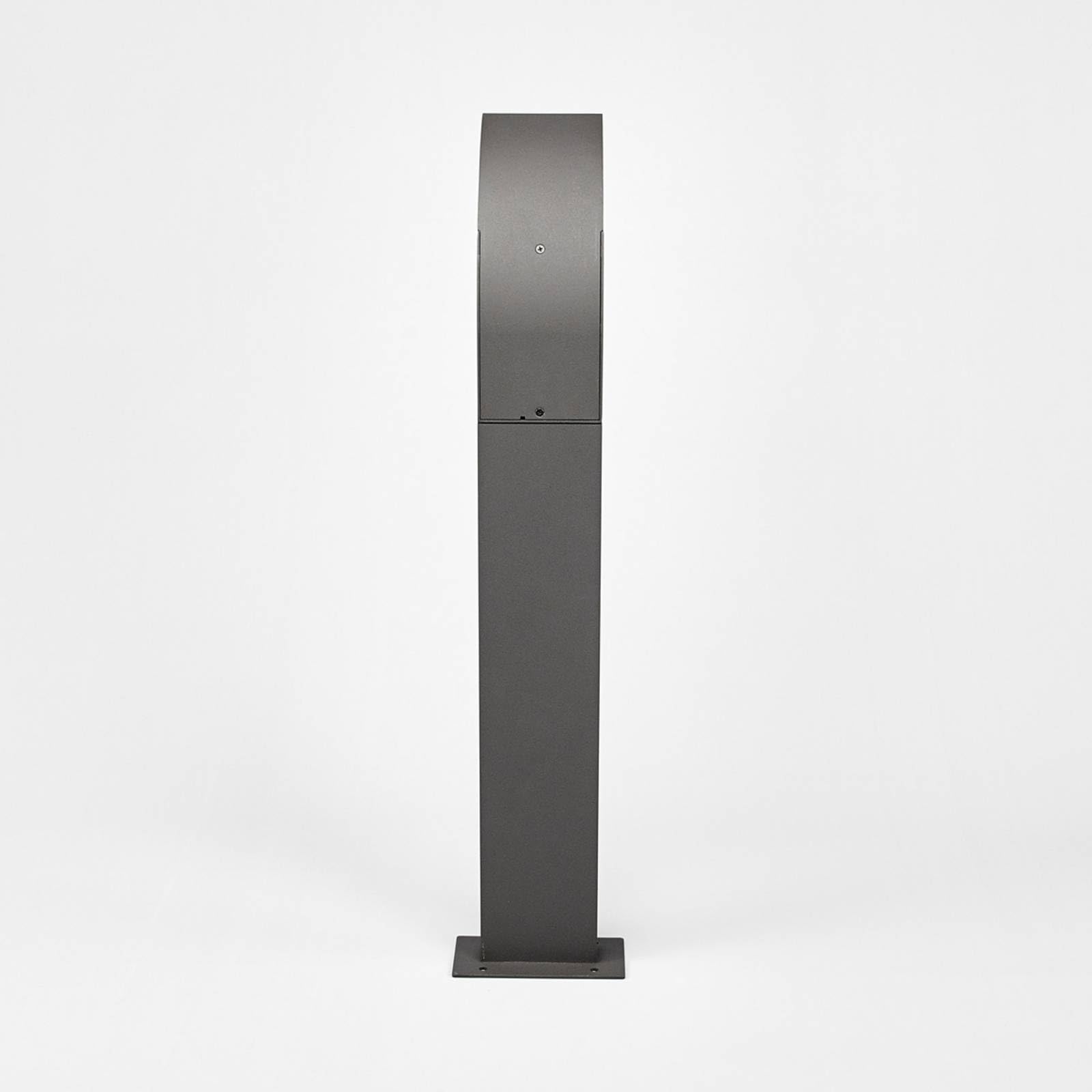 Lucande LED Wegeleuchte/Pollerleuchte, Höhe: 60 cm Wegelampe spritzwassergeschützt IP54 1x 5,8W Außenleuchte