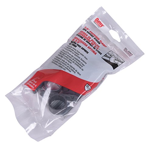 Oatey 33917 Standard (6 In Polybag), Gray, 3/4-Inch Pipe Clamp #TOP2