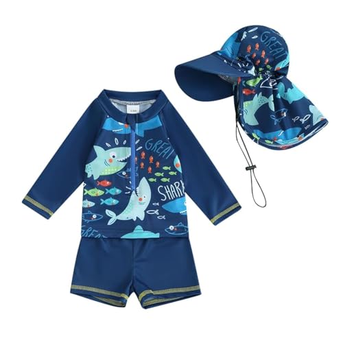 MAYUMMPY Rash Guard Set with Hat