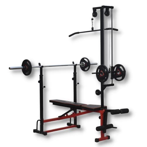 Hashtag fitness 16in1 bench press for home gym adjustable gym bench for home gym equipment for men Latpull down machine attachment- tricep rasa ,biceps handle for chest press (B0BNF489JY) Amazon Price History, Amazon Price Tracker