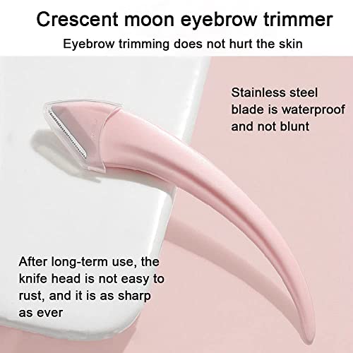3 Stücke Augenbrauenschere, Augenbrauen Shaping Tool Set, Augenbrauen Schere mit Mini Kamm Augenbrauen Hilfskamm, Eyebrow Shaper Haarentferner Schneiden Schere Beauty Tool für Männer Frauen