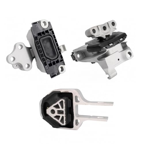 TRQ Engine Transmission Motor Mount Kit Set of 3 for 2013 - 2016 Dodge Dart 2.0L Auto AT