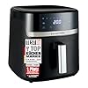 Russell Hobbs Heißluftfritteuse XXL 8,3L Rapid AirFryer [kompaktes Gehäuse, 9 Programme] SatisFry (spülmaschinenfest, max 200°C, Fritteuse ohne Öl, TouchScreen, Grillen, Backen, Braten etc.) 27632-56