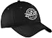 Koloa Surf Thruster Logo Old School Curved Bill Solid Snapback Hat Black/w