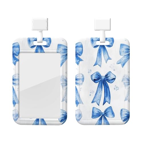 Porte-badge de travail bleu, un cadeau attentionné pour enseignant