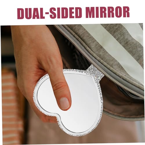 Miroir de poche pour maquillage avec boîtier de protection rigide - 7