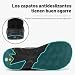 Imagen de FitVille Zapatillas Running Hombre Extra Anchas Sneakers Ligeros Deportivas Respirable Zapato Caminar para Interior Exterior Negro 42 EU Ancho