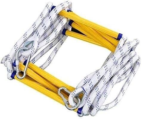 Échelle de secours portable en corde pour sécurité maison 3m et 15m