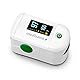 medisana PM 100 connect Pulsoximeter, Messung der Sauerstoffsättigung im Blut, Fingerpulsoxymeter mit OLED-Display und One-Touch Bedienung mit VitaDock+ App und Bluetooth