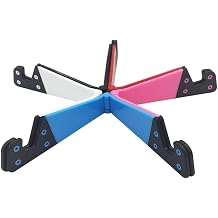 5 Pcs Foldable V Shape Phone Tablet Stand Holder for Desktop Use