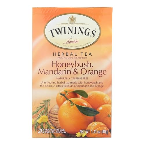 Twinings Herbal Unwind African Honeybush, Mandarin and Orange Tea, 120