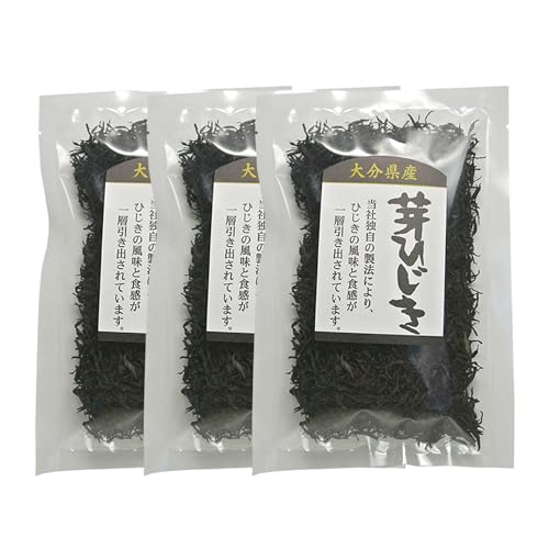 山忠 大分県産 芽 ひじき 3袋セット 芽ひじき やまちゅう 国産