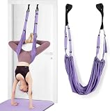 Elfzone Aerial Yoga Rope for Door,Yoga Door Swing,Leg Stretcher Strap