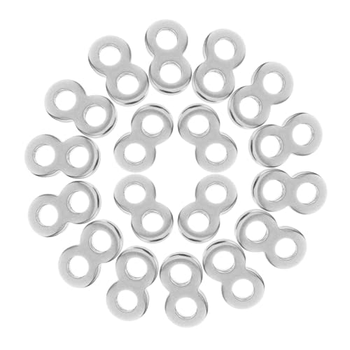 GLEAVI Conectores Resistentes Em Forma De 8 Figuras Clipes De Fixação De Mesa Fixadores De Mesa Em 8