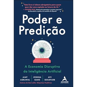 Capa do livro Poder e predição: a economia disruptiva da inteligência artificial