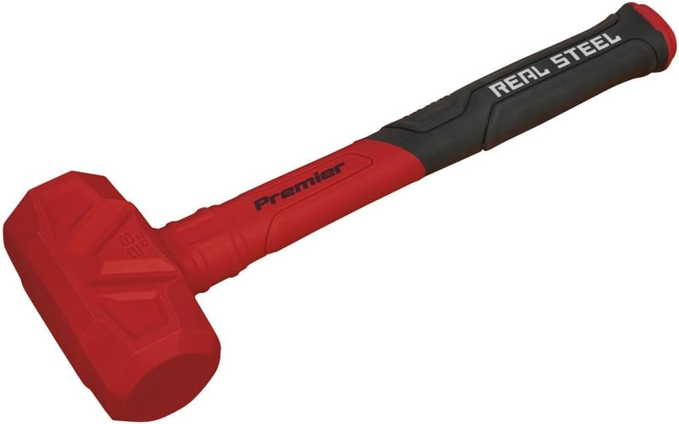 Sealey DBH01 1.75lb/28oz Dead Blow Hammer,Black