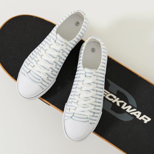 Image of yageyan Men Canvas Low top Shoes Classic Casual Sneakers Mens Fashion Shoes