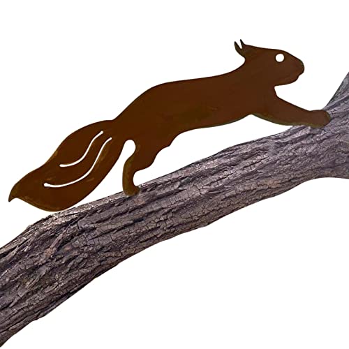 Silhueta de esquilo de metal - Estacas animais da silhueta do projeto do jardim elegante,Estaca de j