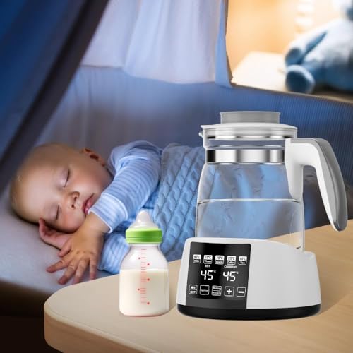 Baby Bottle Warmer,Electric Kettle Temperature Control,Water Warmer for Baby Formula β image 8
