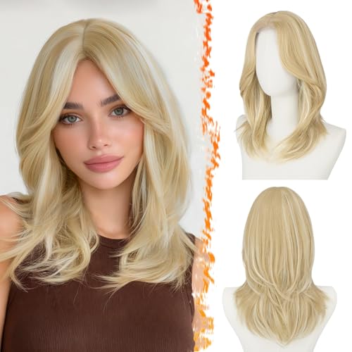 Perruque blonde layered idéale pour rayonner lors de vos soirées et événements