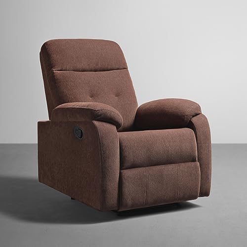 Image of Sleepyhead RX5 - Single Seater Fabric Recliner (Turkish Brown)