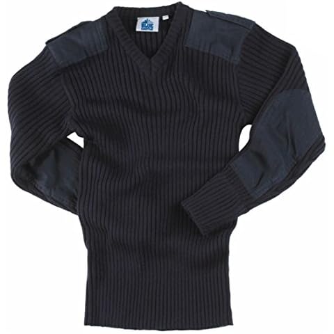 Dallaswear V-Neck Military Jumper Sweater Cover