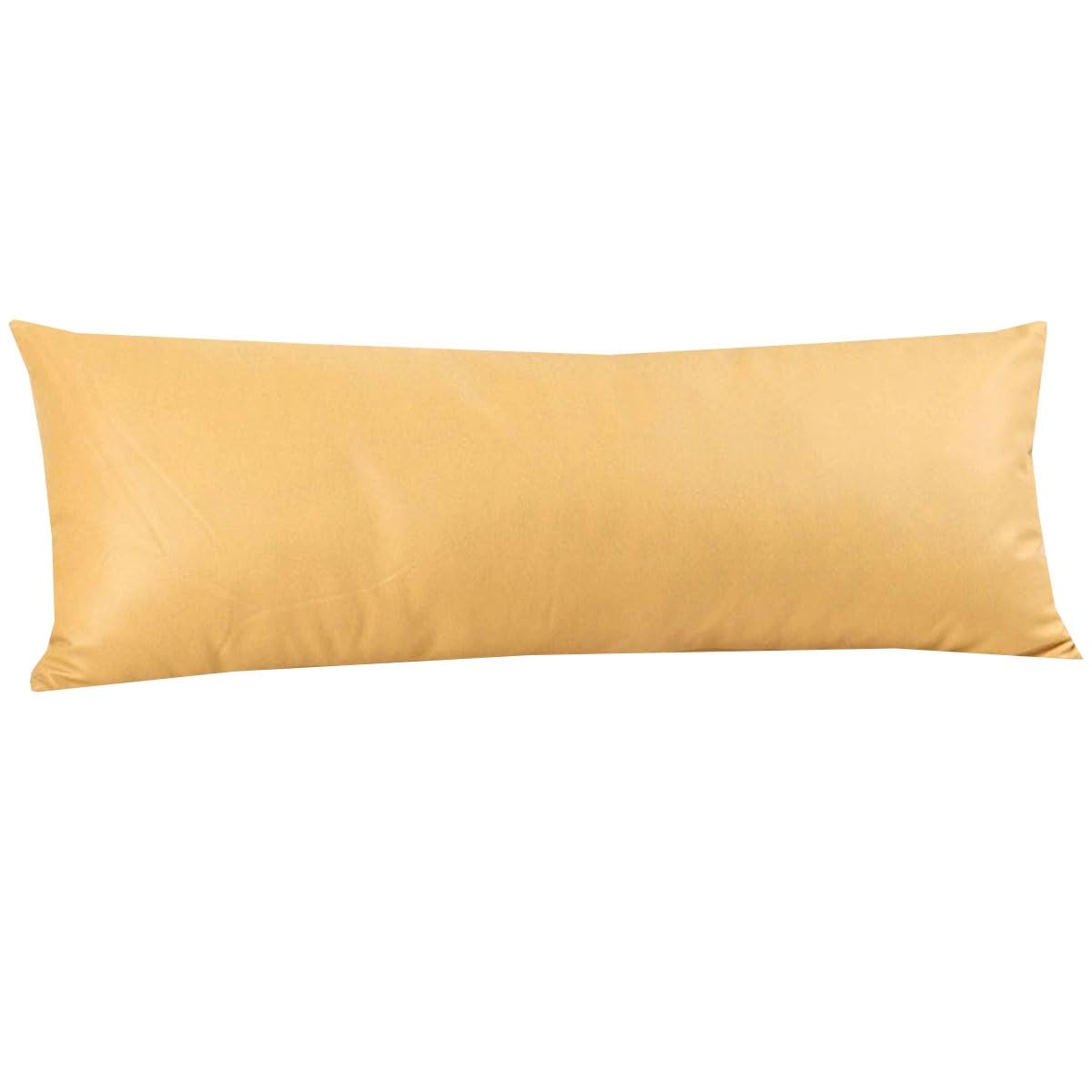 Zzdzw Yellow Decorative Throw Pillow Covers Waterproof Cushion Cases 30X50 30X60 30X70 35X70 30X90 35X90 Cm Pillowcases Invisible Zipper Closure,For Couch Pillows For Sofa Bed(,30X60 Cm(1Pc))