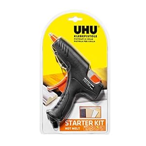 UHU Hete lijmpistool Hot Melt Starter Kit (pistool + 6 patronen)