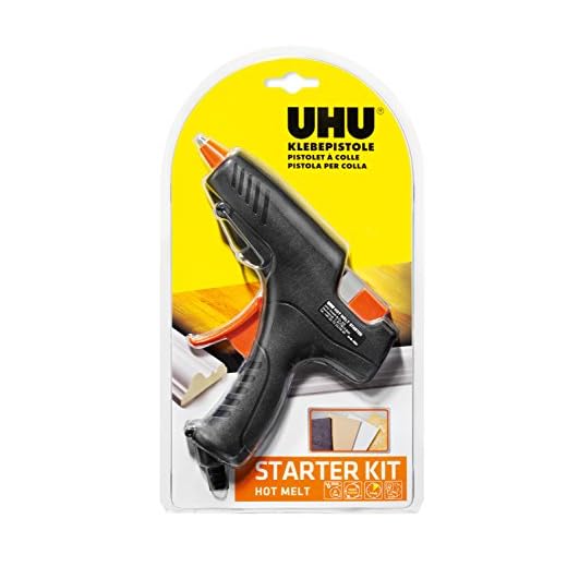 UHU 48365 limpistol Hot Melt startkit (pistol + 6 patroner)