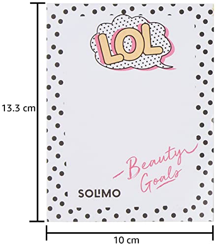 Image of Amazon Brand - Solimo To Do List Notepad, Book, Stationery, 4 x 5.25, Writing Pads 50 Tear Off Sheets, Set of 12 Planners