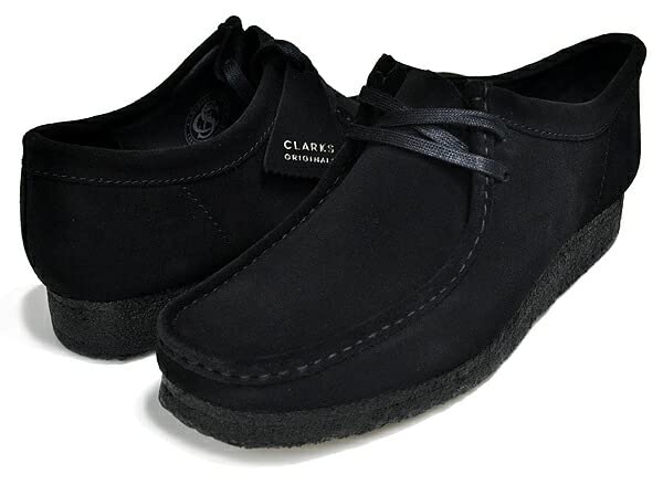 CLARKS ワラビー ブラックスエード　モカシン Wallabee / メンズ ワラビー（ブラックスエード） -Clarks