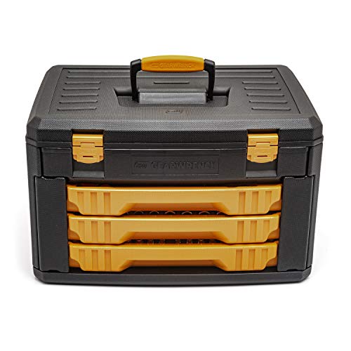 GEARWRENCH 243 Pc. 12 Pt. Mechanics Tool Set in 3 Drawer Storage Box - 80972