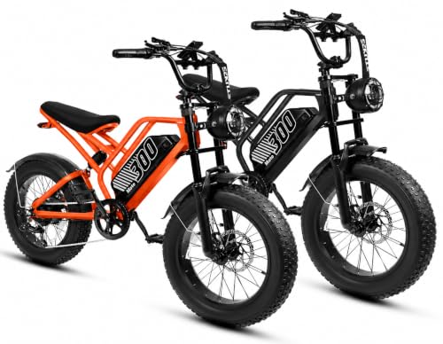 ESKUTE Electric Bike for Adult, 48V 20.8/41.6Ah Battery, 20"×4" Fat Tire with 1500W Motor E-Bike, Off-Road Ebike Up to 30+MPH, 7-Speed Beach Snow Trail Mountain Commuter for Beginner Cyclists V300 image 6