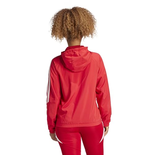 adidas Corta-Vento Feminino Tiro 24, Team Power vermelho/branco, G