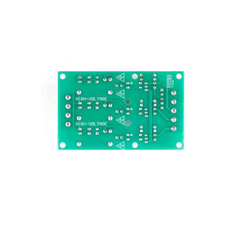 5pcs Optocoupler Isolation Module,3 Channel Photoelectric Isolated Module 220V AC Detection Module