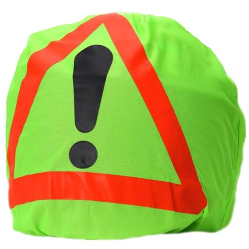ANFUXT Warndreieck Motorrad, 46 * 43cm Helm Erste Hilfe Pannendreieck, Motorradhelm Helmbeutel, Motorrad Warndreieck Helmüberzug, Für Warnschilder, Helmabdeckung Unfallschutz Szene gefährlicher Punkt ANFUXT Warndreieck Motorrad, 46 * 43cm Helm Erste Hilfe Pannendreieck, Motorradhelm Helmbeutel, Motorrad Warndreieck Helmüberzug, Für Warnschilder, Helmabdeckung Unfallschutz Szene gefährlicher Punkt