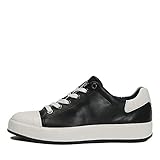  Felmini - Chaussures Femme - Tomber en Amour avec Trump C591 - Baskets - Cuir Véritable - Multicolore - 41