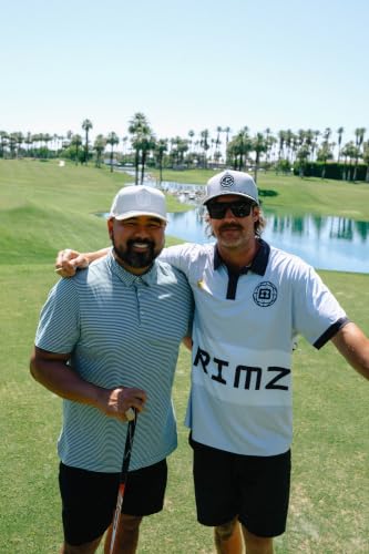 Image of BRIMZ Golf Performance Hat - Tee Holder & Magnetic Brim - Breathable Sweat & Water Resistant Golfing Snapback Cap