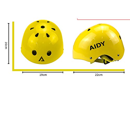 Casco de equilibrio infantil azul para evitar golpes en la cabeza al aprender a patinar 3