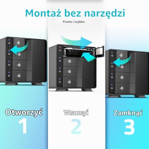 FANTEC Obudowa dysku twardego MB-X4U31, USB 3.1 Gen2 (10 Gbit/s)