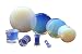 Organic Moon stone, Aragonite, Opalite, Opal Double Sided Flare plugs (1 Pair) Different Sizes Available