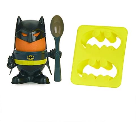 Batman Breakfast Set with Egg Cup and Spoon Cover