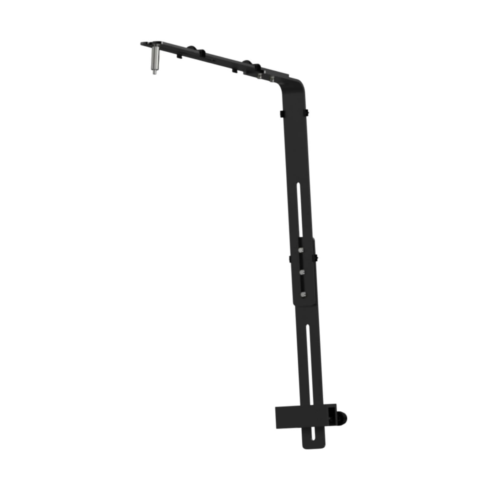 Milageto Tank Licht Halterung Ständer Hängelampe Halterung praktische Dekoration Tragbare Lampen Halter Aquarium Licht Halter Zubehör, Schwarz 5mm