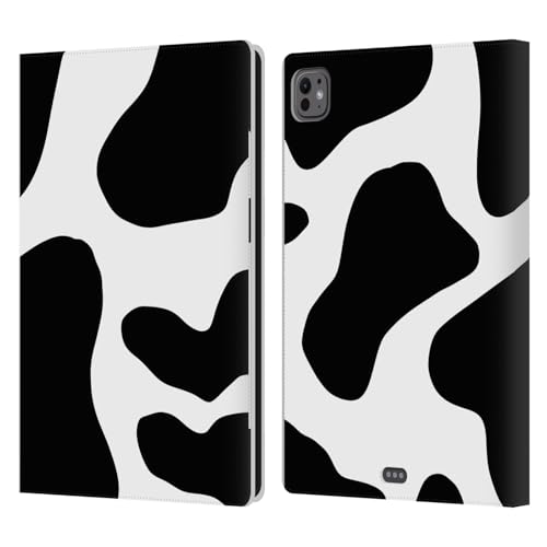Housse iPad Pro 11 M4 M5 vache Grace, idéale pour le bureau