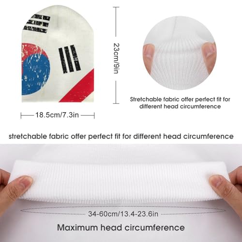 Cartoon with Bacon and EggsChildren's Warm Knitted Hat, Suitable for All Seasons and Daily Wear2